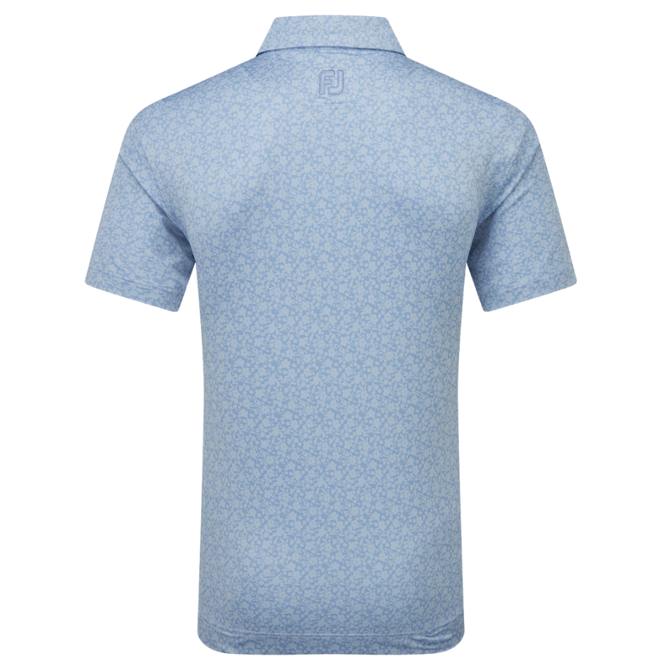 FOOTJOY PAINTED FLORAL STORM MEN'S POLO