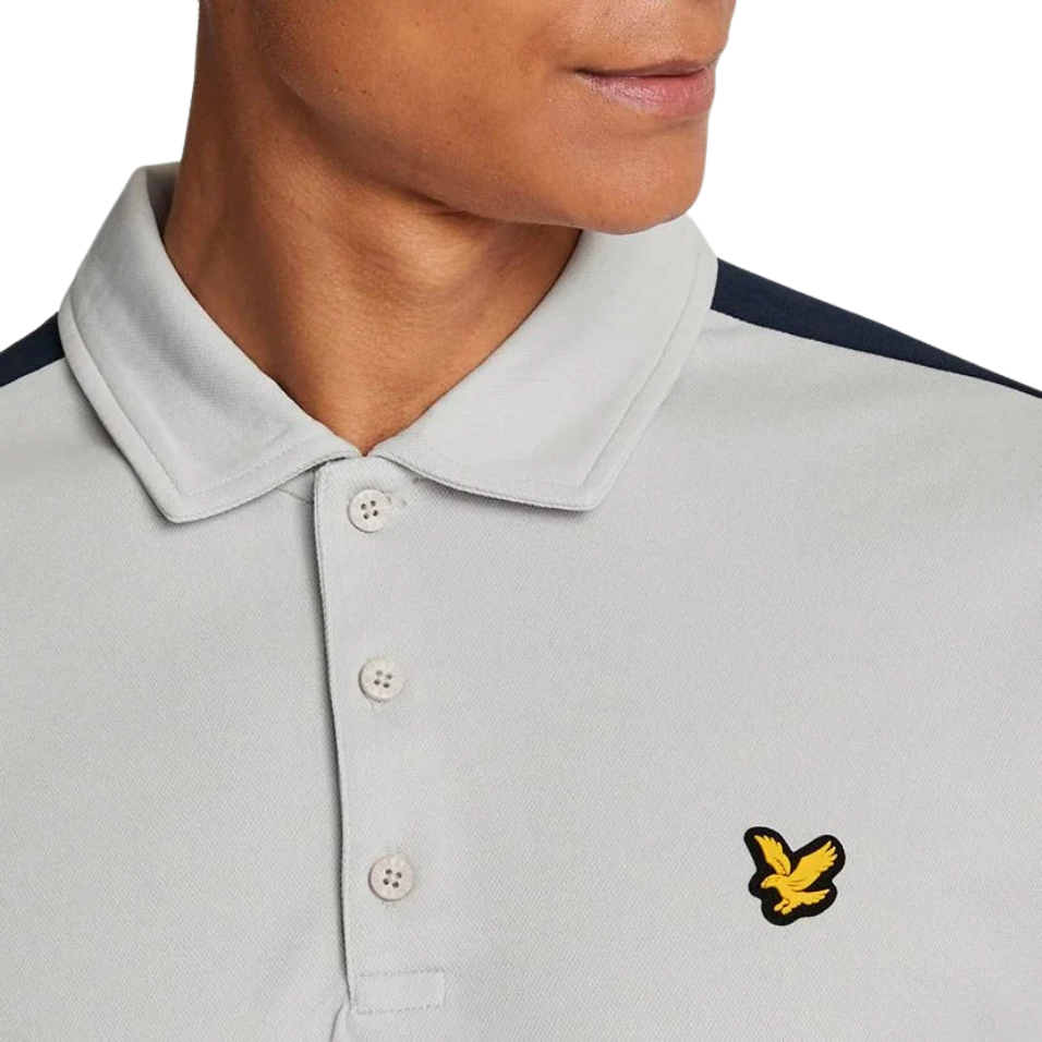 LYLE & SCOTT GOLF STRIPPED POLO
