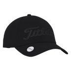 TITLEIST PLAYERS PERFORMANCE BALL MARKER CAP - BLACK/BLACK