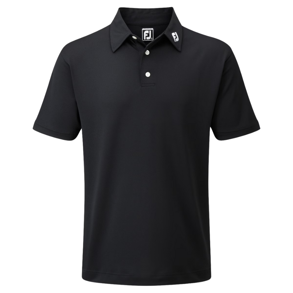 FOOTJOY PIQUE POLO - BLACK