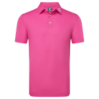 FOOTJOY PIQUE SOLID HOT PINK MEN'S POLO