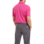 FOOTJOY PIQUE SOLID HOT PINK MEN'S POLO