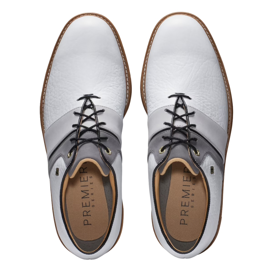 FOOTJOY PREMIERE PACKARD LX- WHITE/GREY/BLACK