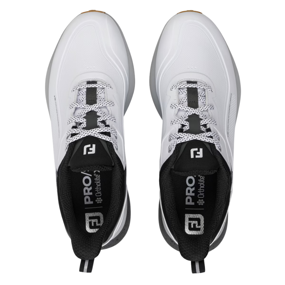 FOOTJOY 2026 PRO SL SPIKELESS GOLF SHOE - WHITE/BLACK/GUM
