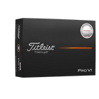 TITLEIST PRO V1 PERFORMANCE ALIGN GOLF BALL - RED