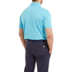 FOOTJOY PIQUE SOLID RIVIERA BLUE MEN'S POLO