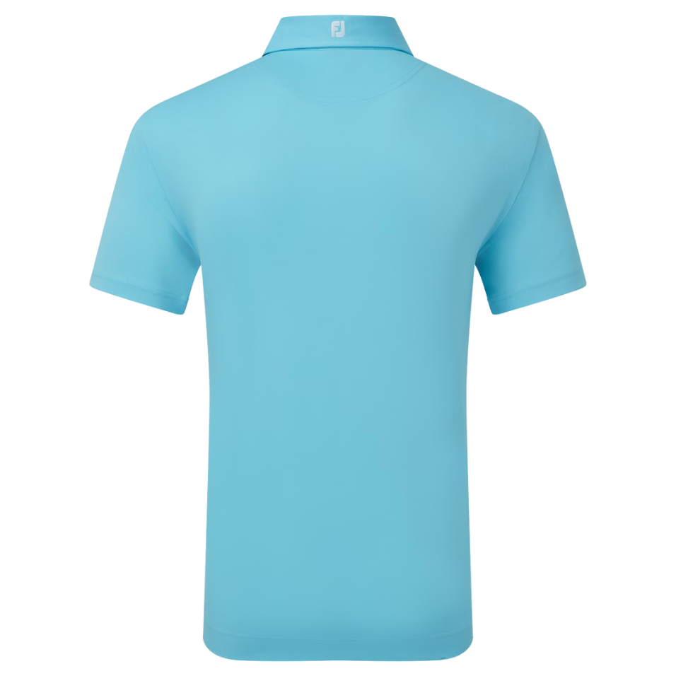 FOOTJOY PIQUE SOLID RIVIERA BLUE MEN'S POLO
