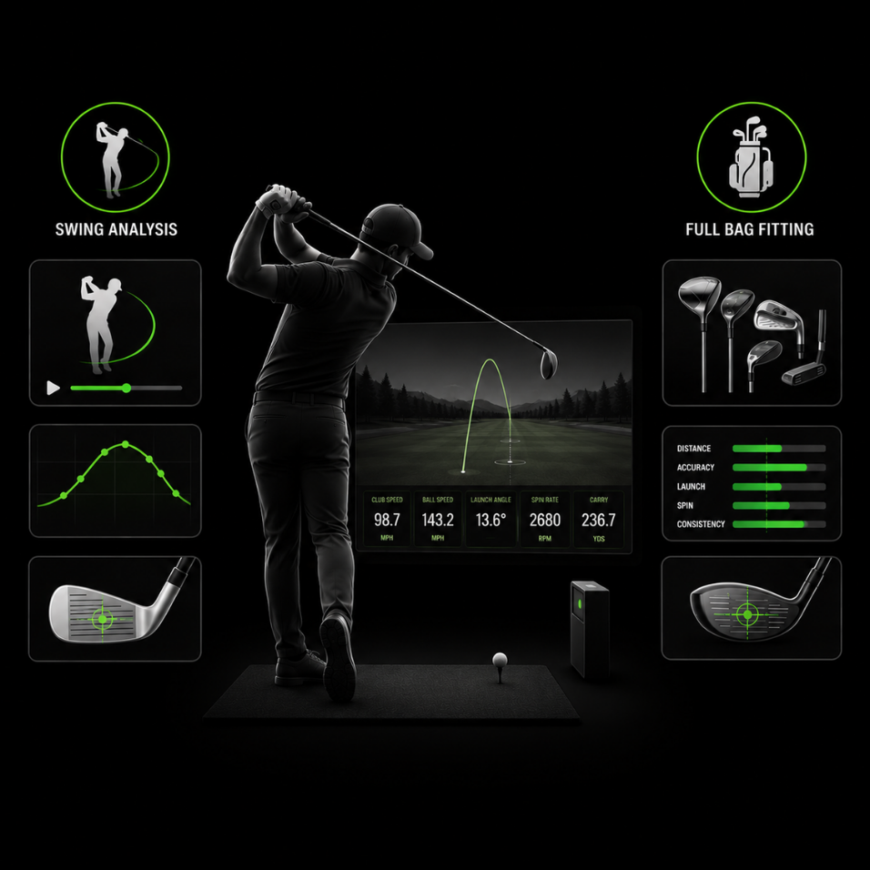 TGL Full Bag Fitting & Swing Analysis (3 Hours)