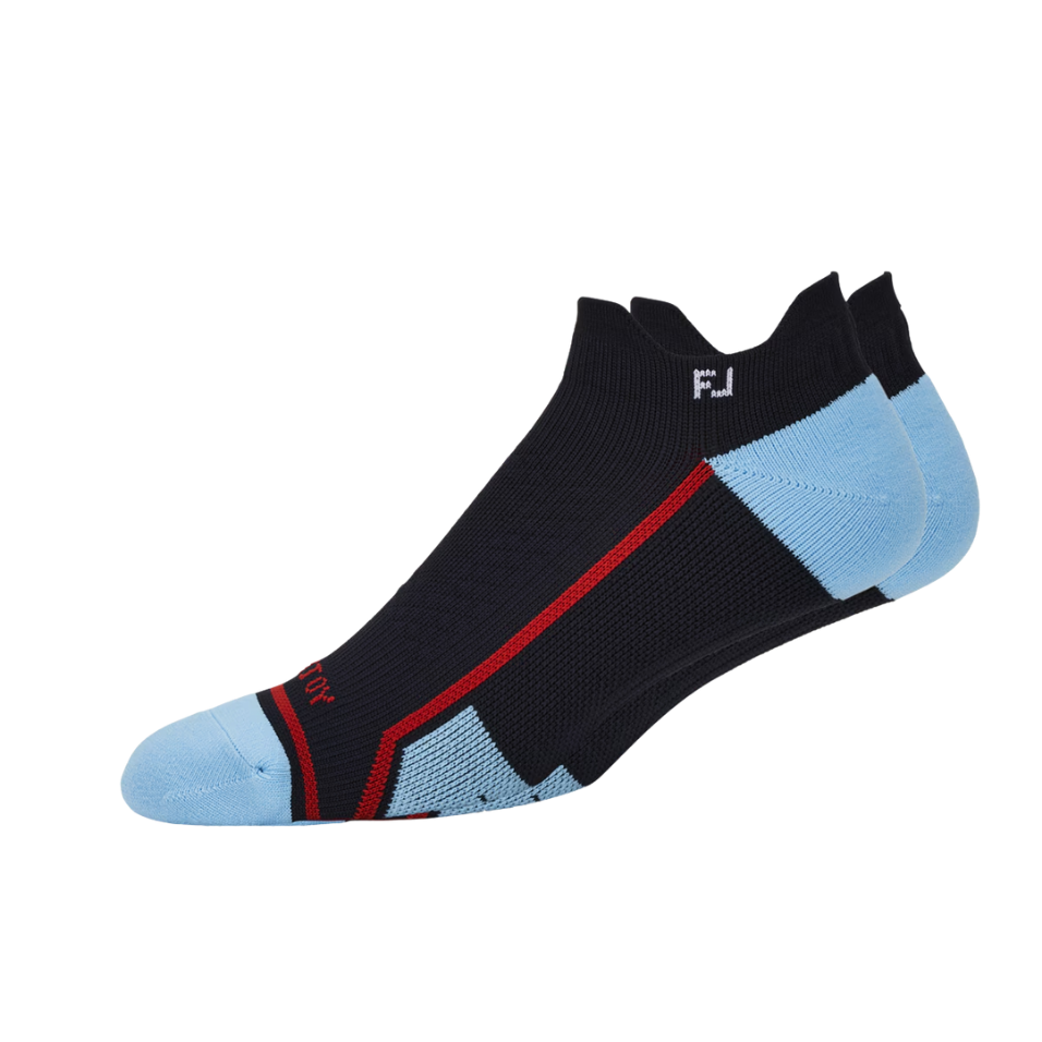 FOOTJOY TECH D.R.Y ROLL TAB SOCKS - NAVY