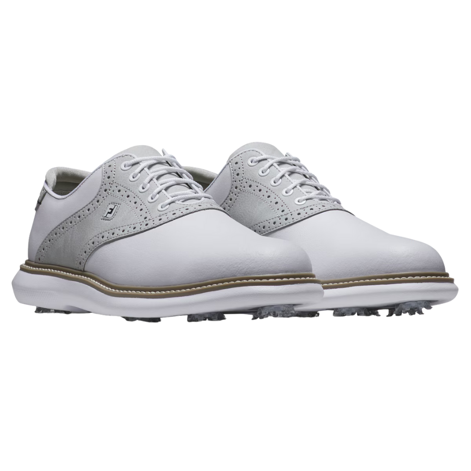 FOOTJOY TRADITIONS - WHITE/GREY/WHITE
