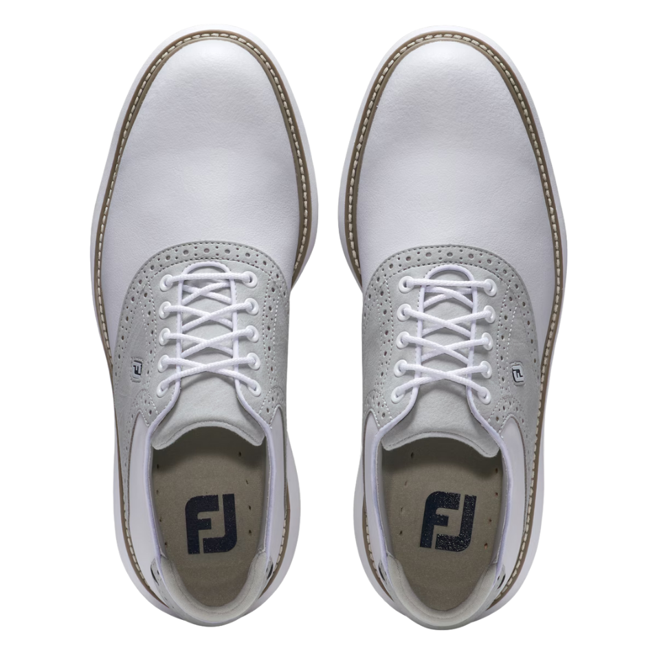 FOOTJOY TRADITIONS - WHITE/GREY/WHITE