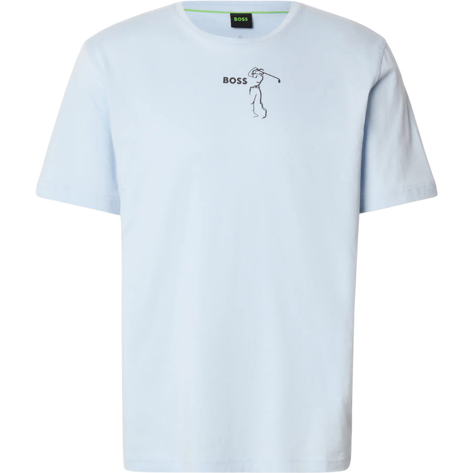 HUGO BOSS TS GOC BIRDIE SHIRT - LIGHT BLUE