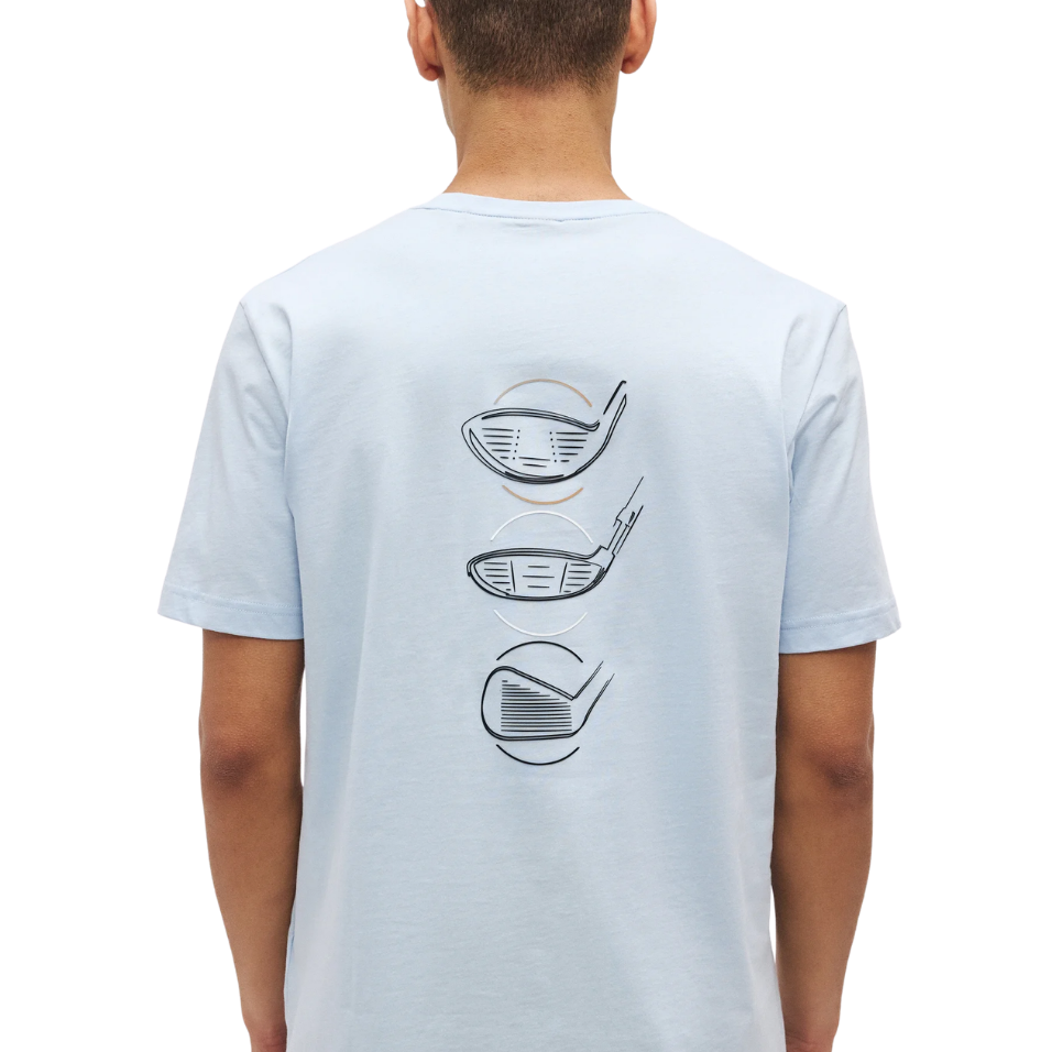 HUGO BOSS TS GOC BIRDIE SHIRT - LIGHT BLUE