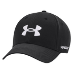 UNDER ARMOUR GOLF 96 BLACK CAP