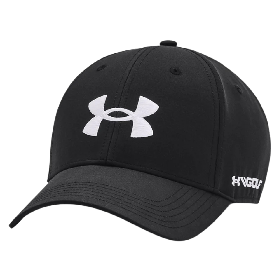 UNDER ARMOUR GOLF 96 BLACK CAP