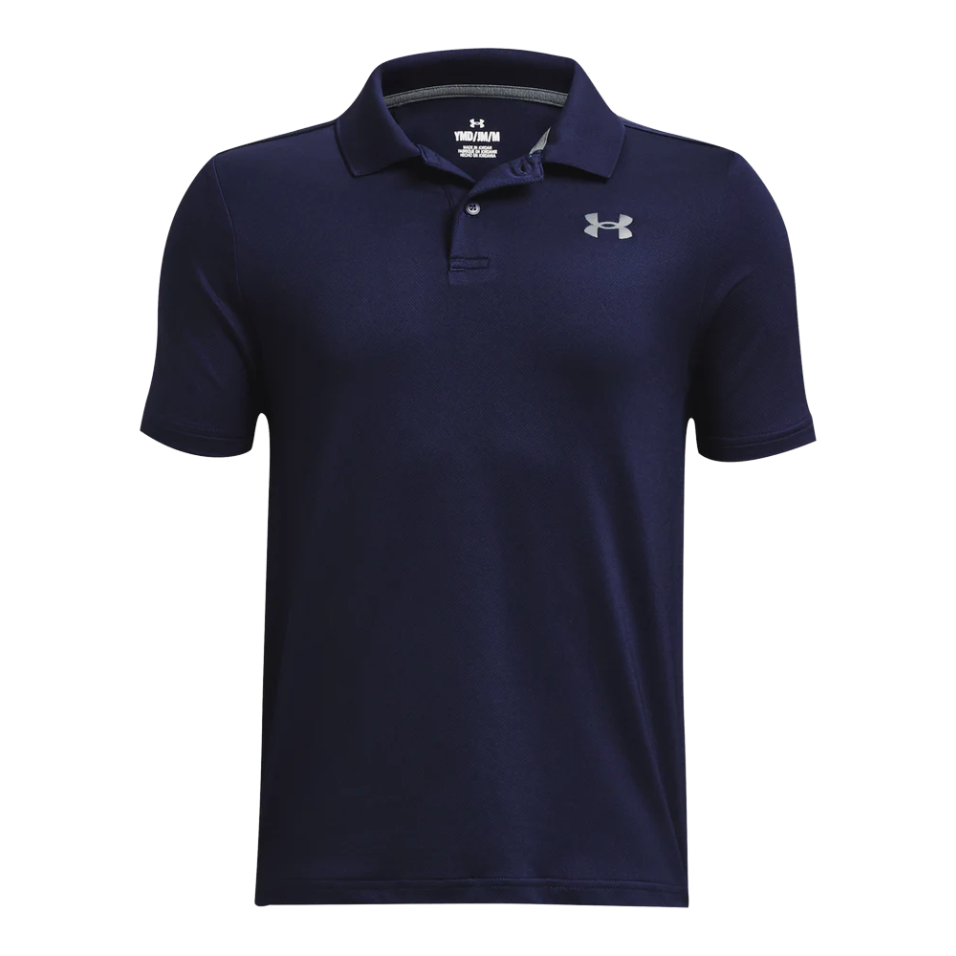UNDER ARMOUR TEE 2 GREEN POLO - NAVY