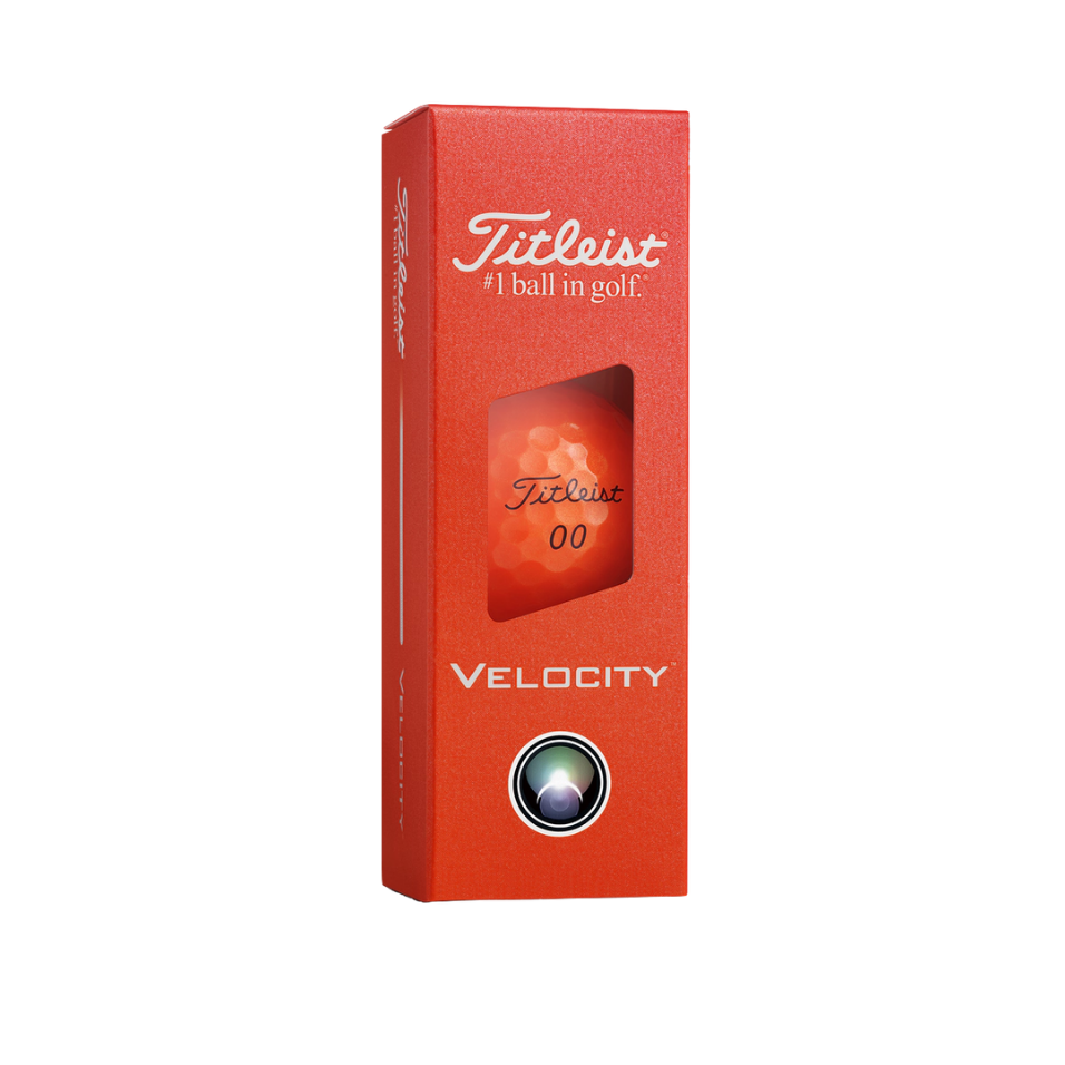 TITLEIST VELOCITY 2026 GOLF BALL - ORANGE