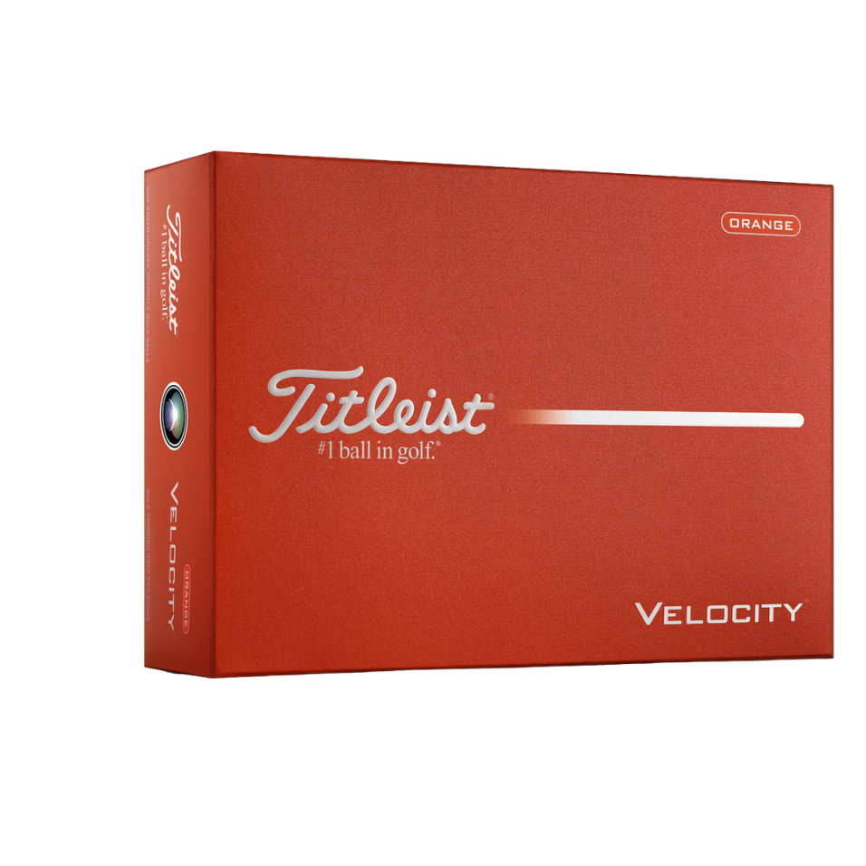TITLEIST VELOCITY 2026 GOLF BALL - ORANGE