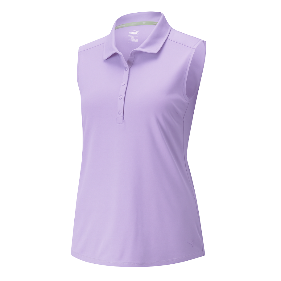 PUMA WOMEN'S GAMER SL POLO - VIVID VIOLET