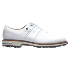 FOOTJOY PREMIERE PACKARD SPIKED GOLF SHOE - WHITE