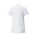 PUMA WOMEN'S GAMER POLO - BRIGHT WHITE