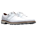 FOOTJOY PREMIERE PACKARD SPIKED GOLF SHOE - WHITE