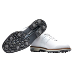 FOOTJOY PREMIERE PACKARD SPIKED GOLF SHOE - WHITE