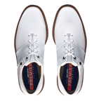 FOOTJOY PREMIERE PACKARD SPIKED GOLF SHOE - WHITE