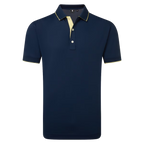 FOOTJOY WORDMARK PIQUE POLO - NAVY